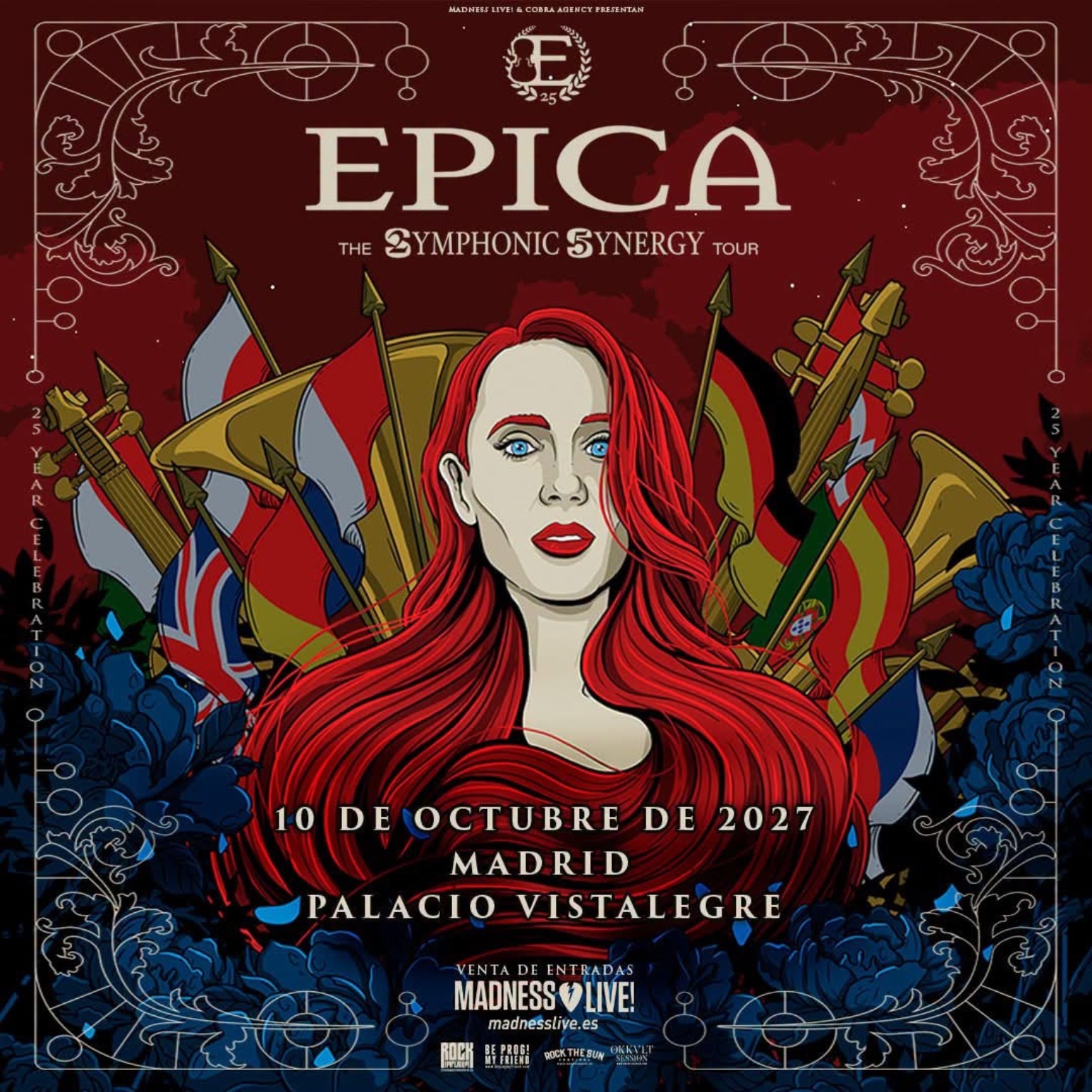 Epica concierto con orquesta en Madrid