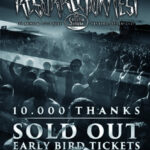 Resurrection Fest sold out early bird 10.000 entradas
