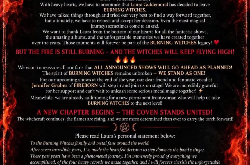 Laura Burning Witches