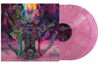 Mastodon fabrica un vinilo con fósiles reales