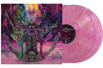 Mastodon fabrica un vinilo con fósiles reales